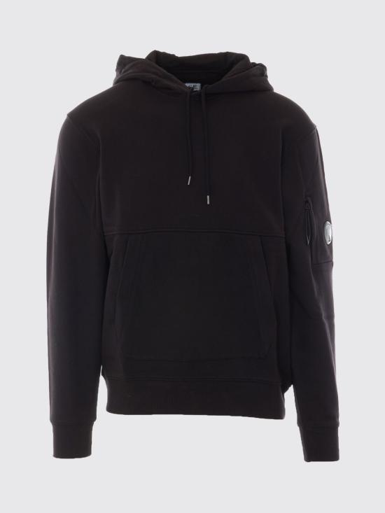 26FW 씨피 컴퍼니 후드 티셔츠 RCCMSS714M005086W 999 Black - C.P. COMPANY