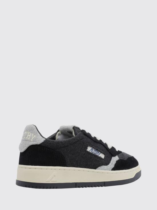 26FW 오트리 메달리스트 로우 스니커즈 AULM V104 Black 3 - AUTRY