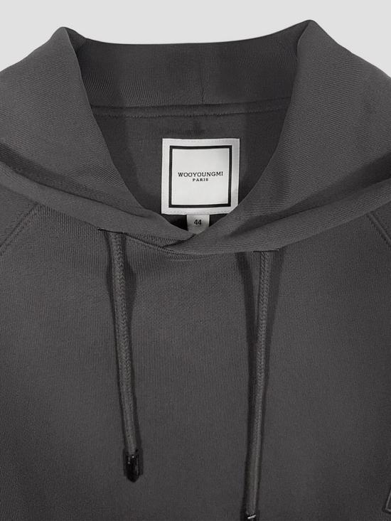 26SS 우영미 후드 티셔츠 W261TS37 740G Grey - WOOYOUNGMI