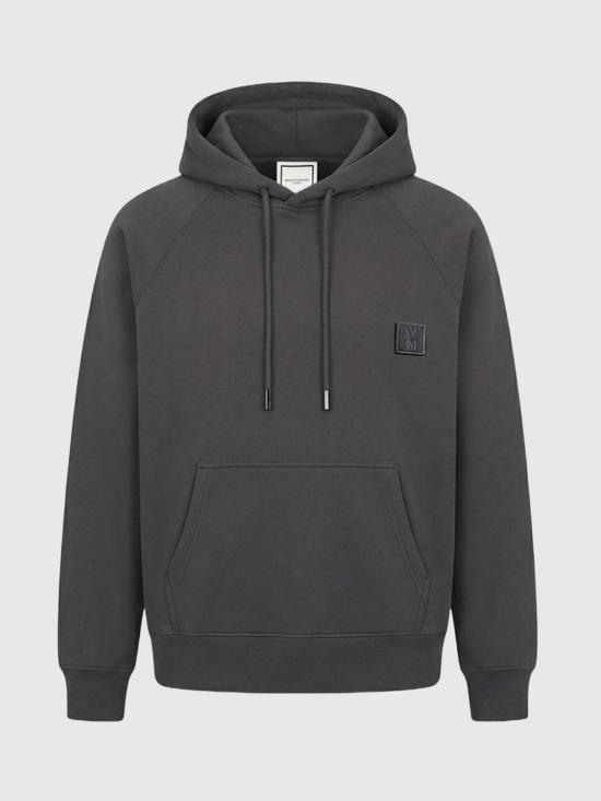 26SS 우영미 후드 티셔츠 W261TS37 740G Grey - WOOYOUNGMI