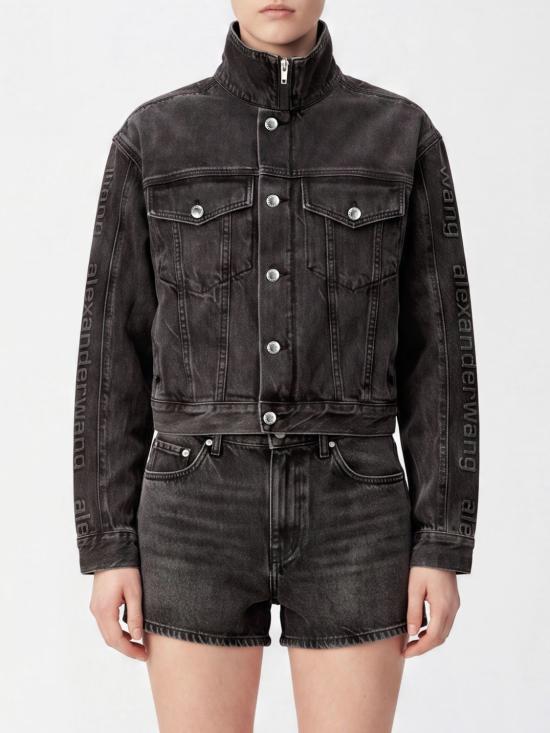 26SS 알렉산더 왕 데님 자켓 4DC1262961 031 Grey