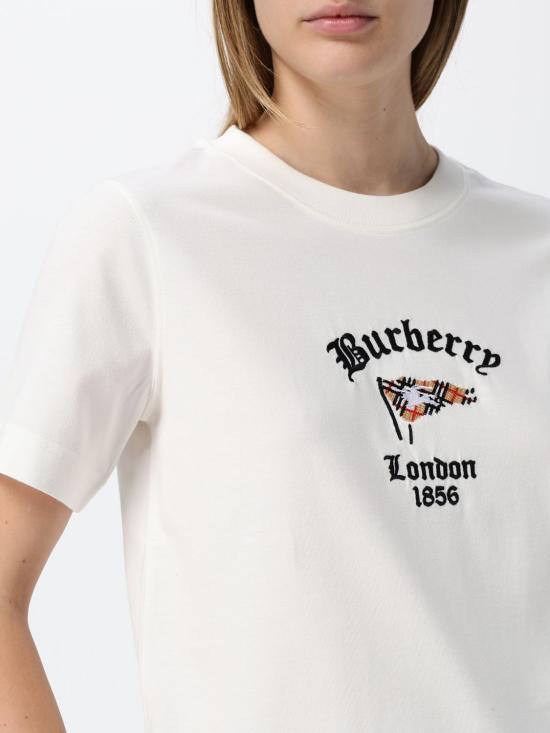 26FW 버버리 반팔 티셔츠 8128206 White - BURBERRY