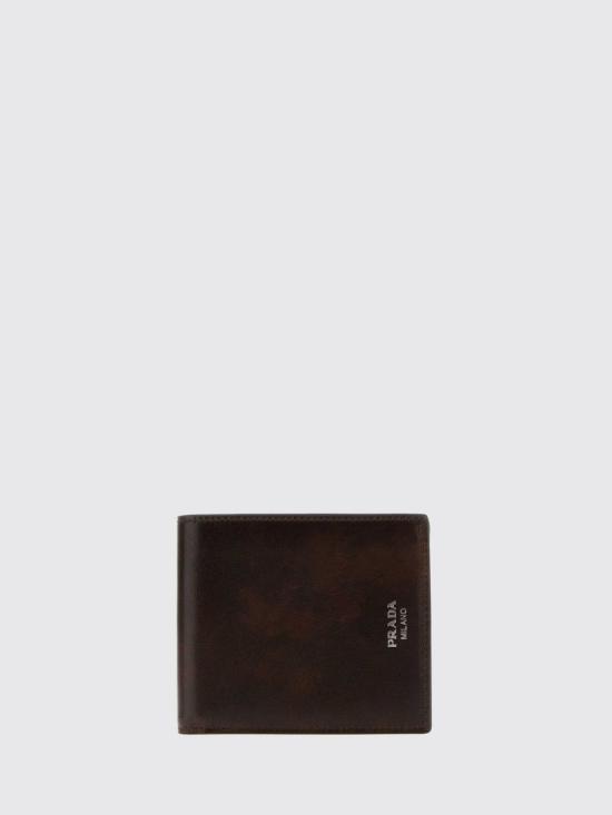 26FW 프라다 앤티크 가죽 반지갑 2MO5132ZQ6 F0324 Brown