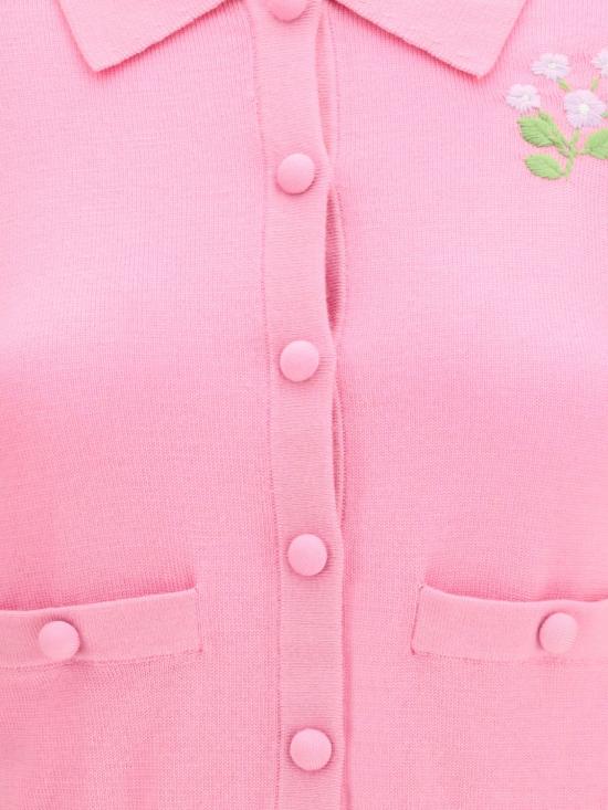 26FW 셀프 포트레이트 가디건 PF26143CP Pink - SELF PORTRAIT