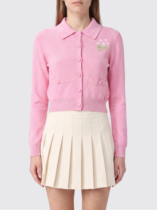 26FW 셀프 포트레이트 가디건 PF26143CP Pink