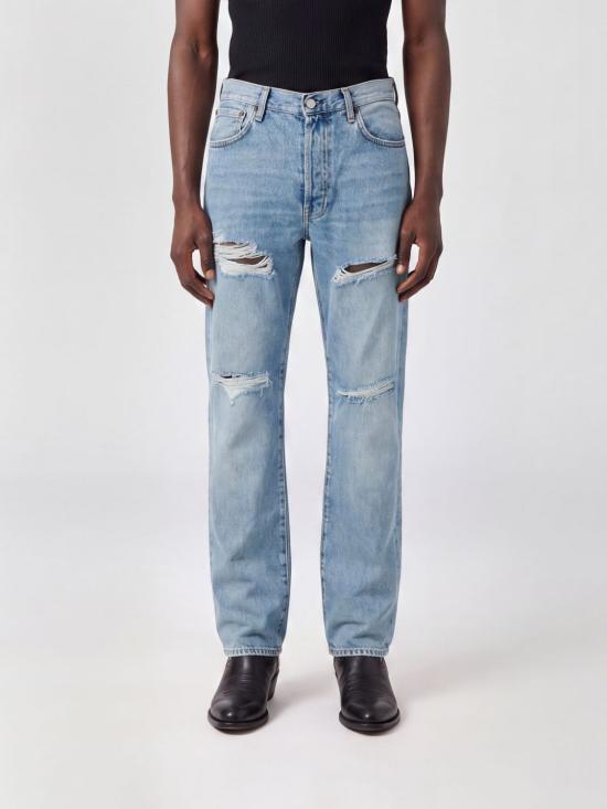 26FW 아크네 스튜디오 1996M 디스트레스드 데님 팬츠 B00511 228 Denim
