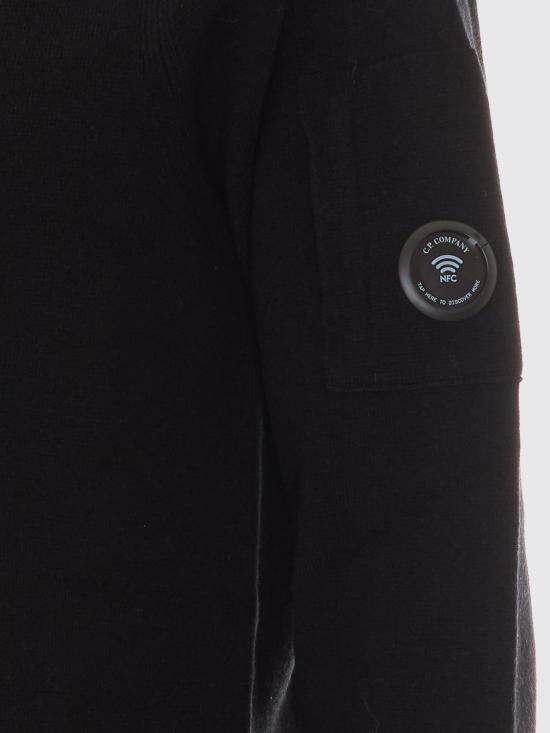 26FW 씨피 컴퍼니 후드 티셔츠 21CMKN098A110149A 999 Black - C.P. COMPANY