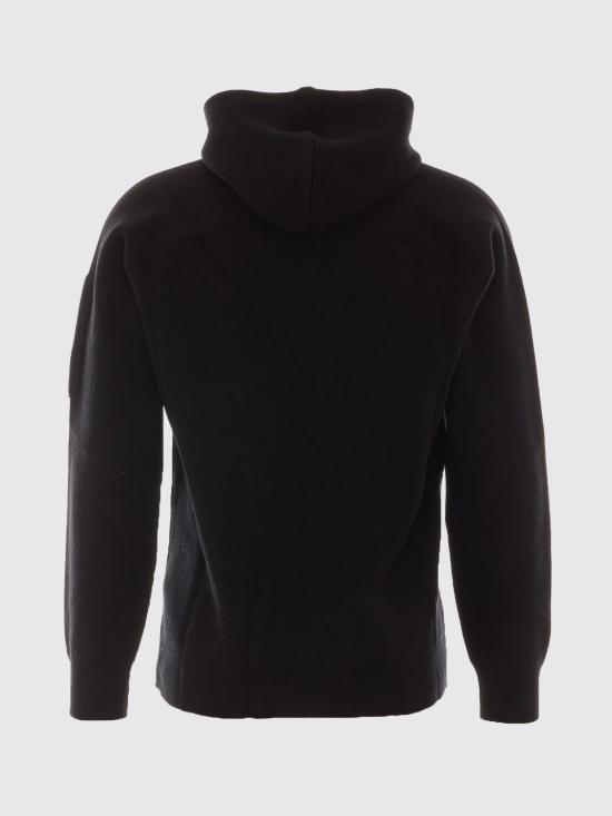 26FW 씨피 컴퍼니 후드 티셔츠 21CMKN098A110149A 999 Black - C.P. COMPANY