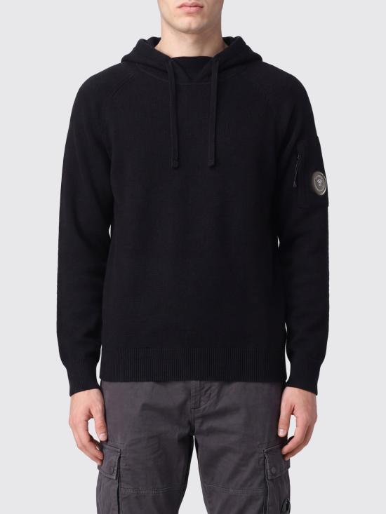 26FW 씨피 컴퍼니 후드 티셔츠 21CMKN098A110149A 999 Black