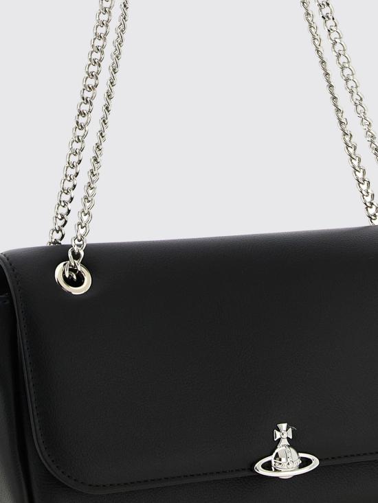 26FW 비비안웨스트우드 ORB 로고 체인 크로스백 5C01000XWS0026 N401 Black - VIVIENNE WESTWOOD