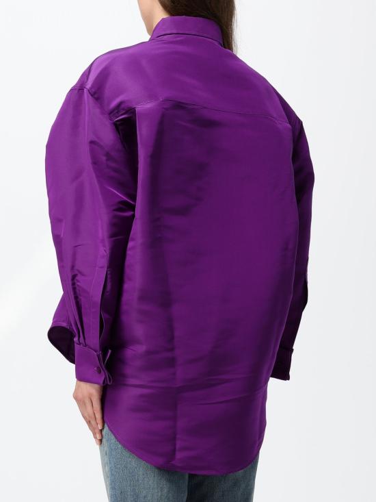 26FW 발렌시아가 블라우스 872318TUP19 5210 Violet - BALENCIAGA