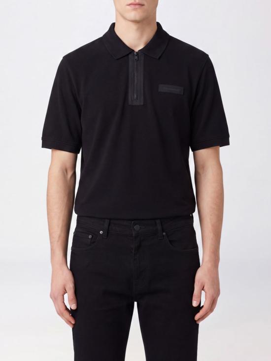 26SS 메종키츠네 폴로 티셔츠 QM00207KP0002 P199 Black