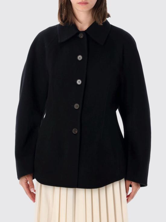 26FW 로에 코트 42011024 001 Black