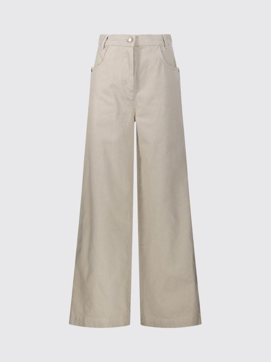 26FW 막스마라 스트레이트 팬츠 2621136081600 001 Beige - MAX MARA