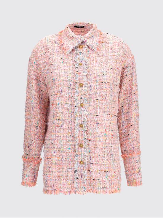 26FW 발망 블라우스 HF1HD005XM17 AAA Multicolor - BALMAIN