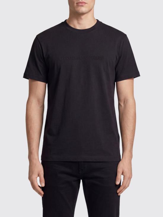 26SS 베르사체 반팔 티셔츠 80GAHE09CJ00E 899 Black