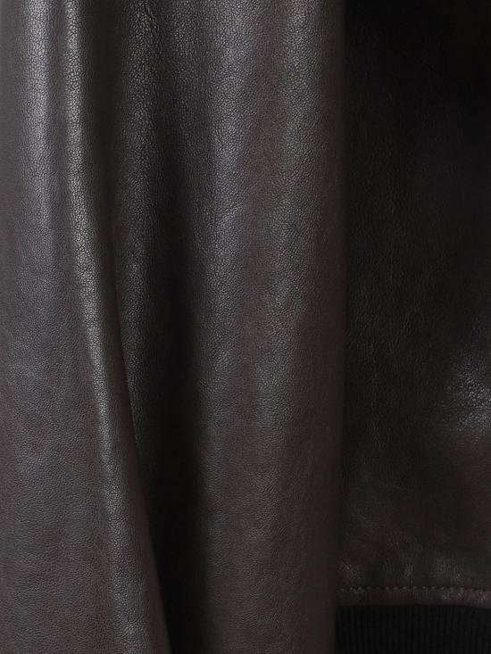 26SS 케이트 쉘맨 레더 자켓 쉘맨 레더 자켓 6166729L729 950 Brown - KHAITE