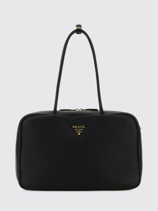 26FW 프라다 라지 레더 탑 핸들 백 1BB128VONO2DKV F0632 Black
