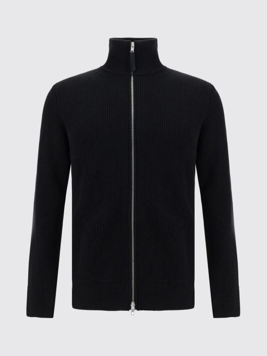 26FW 마르지엘라 니트 집업 가디건 SI1HA0013S17781 900F Black - MAISON MARGIELA
