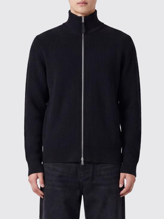 26FW 마르지엘라 니트 집업 가디건 SI1HA0013S17781 900F Black