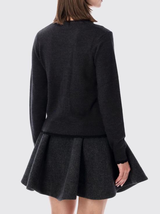 26FW 가니 스웨터 A1150041 252 Grey - GANNI