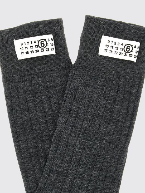 26FW MM6 메종마르지엘라 양말 S52TL0040M13295 860M Grey - MM6 MAISON MARGIELA
