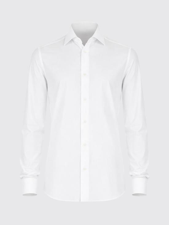 26SS 에르메네질도제냐 긴팔 셔츠 CT10319MS0 BAG White - ERMENEGILDO ZEGNA