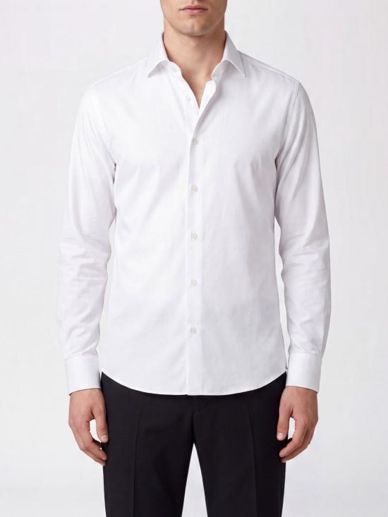 26SS 에르메네질도제냐 긴팔 셔츠 CT10319MS0 BAG White