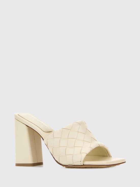 26SS 보테가베네타 힐/펌프스 855947V2ED0 9031 White - BOTTEGA VENETA