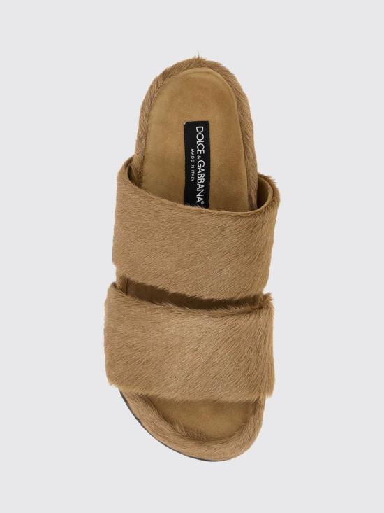 26SS 돌체앤가바나 뮬/슬리퍼 A80574A0089 80009 Beige - DOLCE & GABBANA