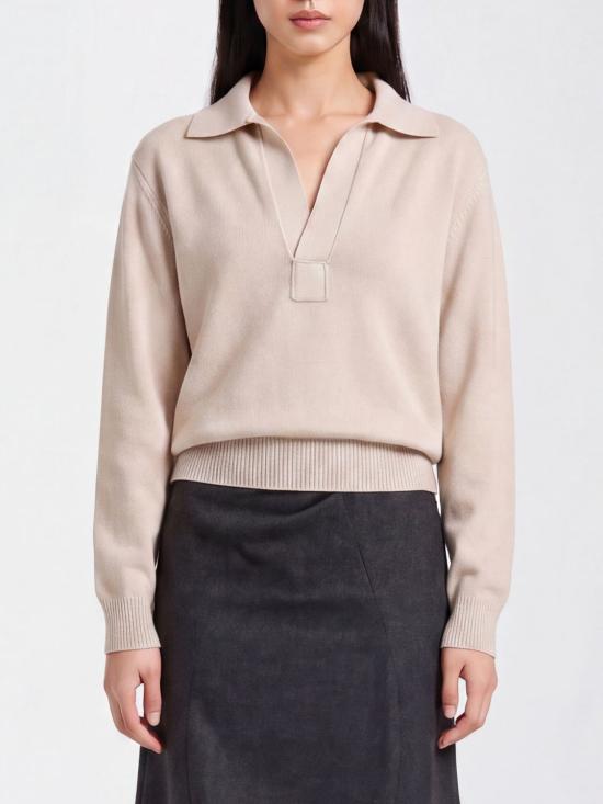 26FW 빅토리아 베컴 스웨터 1326KJU007475A 9893 Beige