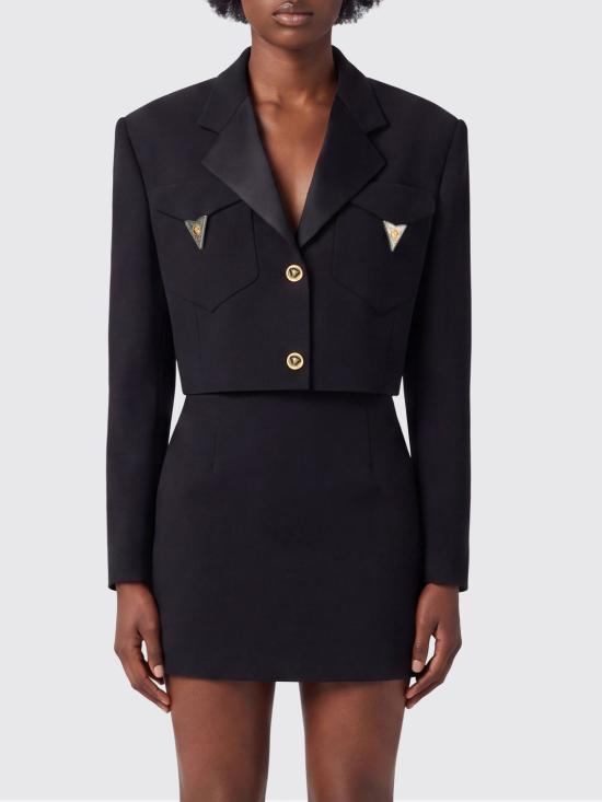 26FW 베르사체 수트 자켓 10258751A18305 1B000 Black