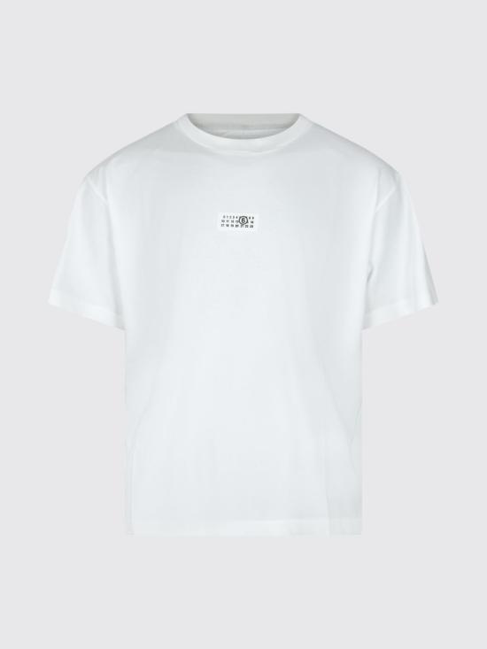 26FW MM6 메종마르지엘라 반팔 티셔츠 SH0GC0071M20258 101 White - MM6 MAISON MARGIELA