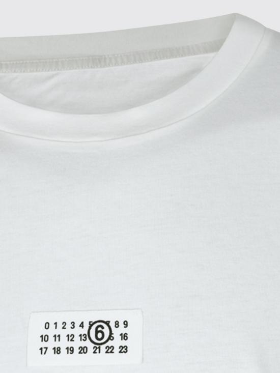 26FW MM6 메종마르지엘라 반팔 티셔츠 SH0GC0071M20258 101 White - MM6 MAISON MARGIELA