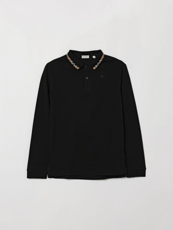26FW [키즈] 버버리 폴로 셔츠 8130507 Black