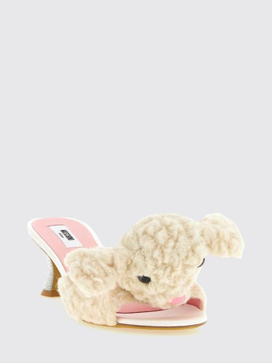 26FW 모스키노 힐/펌프스 MA28145C1PML5 100 White - MOSCHINO