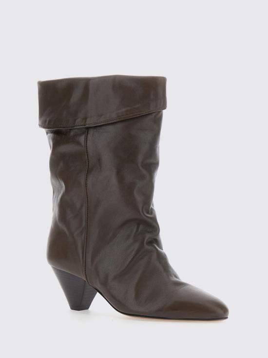 26FW 이자벨마랑 DALBY 달비 미들 부츠 BO0188FAC1A19S 50DZ Brown - ISABEL MARANT