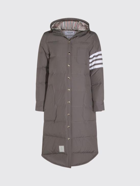 26FW 톰브라운 사이드 4바 패딩 코트 FOD025X05222 035 Grey - THOM BROWNE