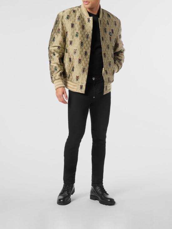 26SS 필립 플레인 봄버 자켓 AAECMRB2933PNY002N 06 Beige - PHILIPP PLEIN