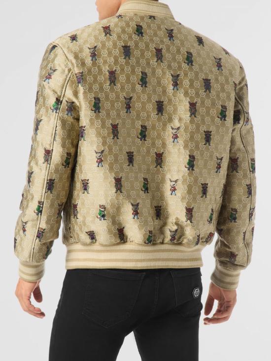 26SS 필립 플레인 봄버 자켓 AAECMRB2933PNY002N 06 Beige - PHILIPP PLEIN
