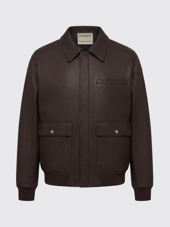 26SS 카레르 가죽 자켓 CODA Brown - CARRER