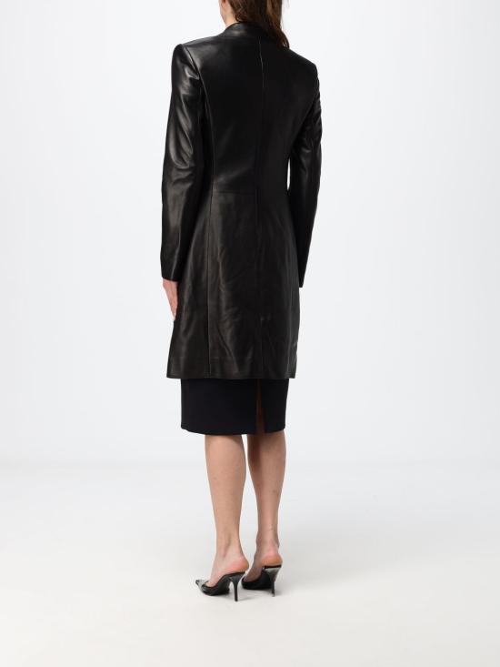 26FW 구찌 가죽 자켓 869677XNBC9 1000 Black - GUCCI