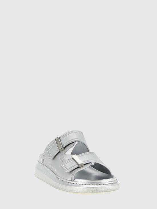 26SS 알렉산더 맥퀸 하이브리드 슬라이드 658063W4Z61 1681 Silver - ALEXANDER MCQUEEN
