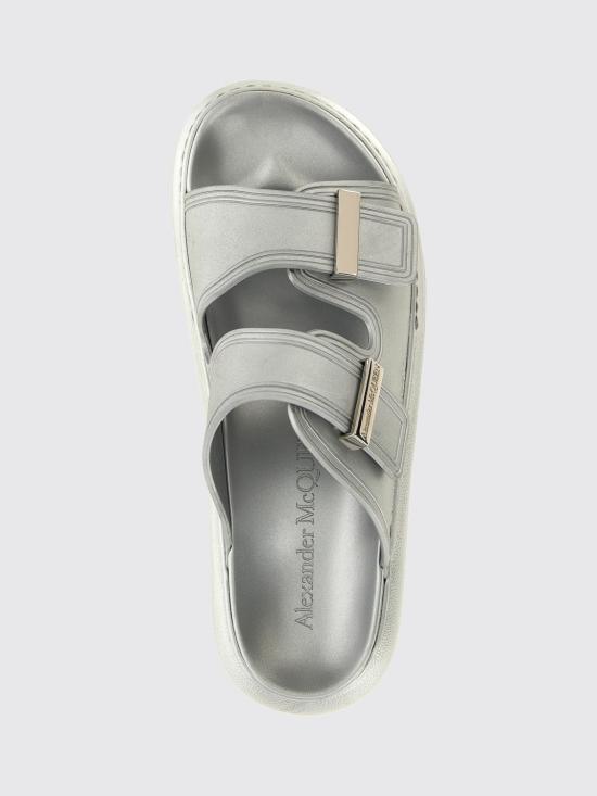 26SS 알렉산더 맥퀸 하이브리드 슬라이드 658063W4Z61 1681 Silver - ALEXANDER MCQUEEN