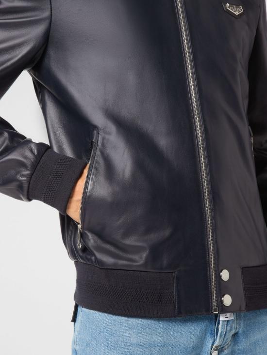 26SS 필립 플레인 봄버 자켓 UADCMLB1925PLE010N 14 Blue - PHILIPP PLEIN