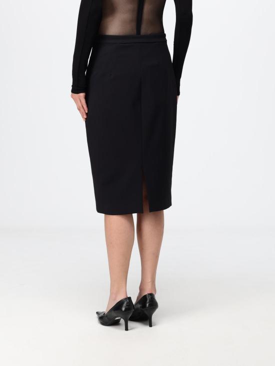 26FW 엘리자베타프랜치 미디 스커트 GO22366E2 110 Black - ELISABETTA FRANCHI