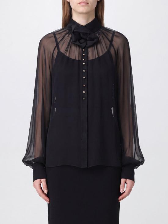 26SS 돌체앤가바나 블라우스 F7AH1TFU1HW N0000 Black