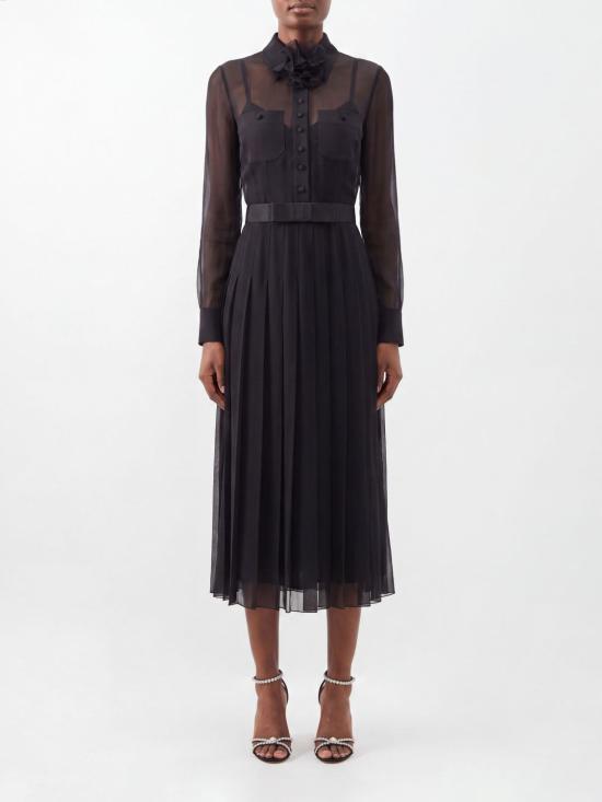 26SS 돌체앤가바나 롱 원피스 F6IAJTFU1AT N0000 Black