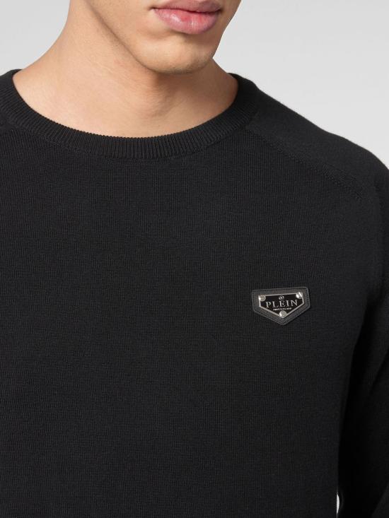 26SS 필립 플레인 스웨터 LABCMKO1237PKN002N 02 Black - PHILIPP PLEIN