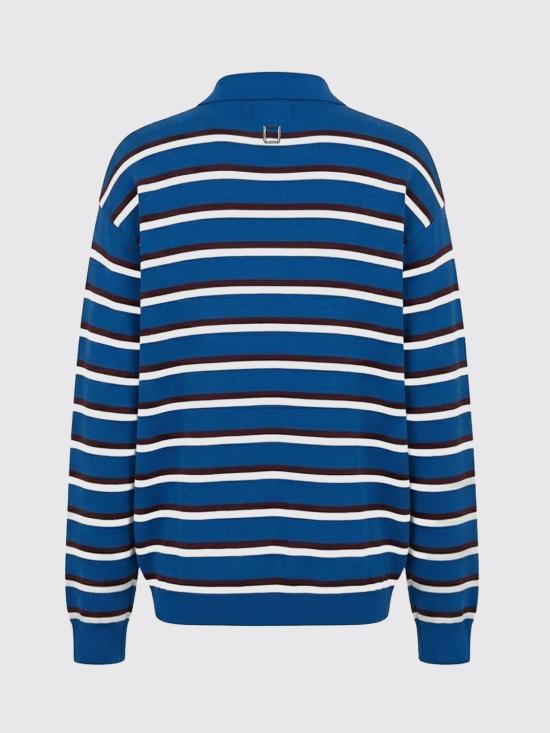 26SS 우영미 폴로 티셔츠 W261KN11 515L Striped - WOOYOUNGMI